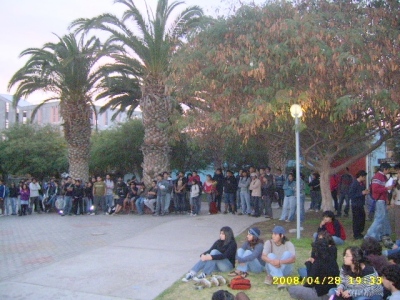 Importante paro estudiantil en la UTA contra la represi&oacute;n